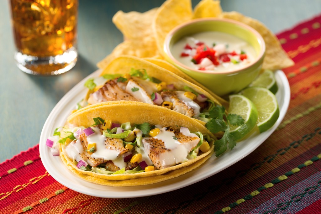 The Lighter Side of Tailgating: Grilled Fish Tacos