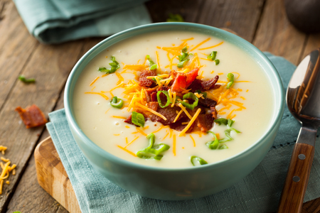 Loaded Potato Soup - Gordos Cheese Dip
