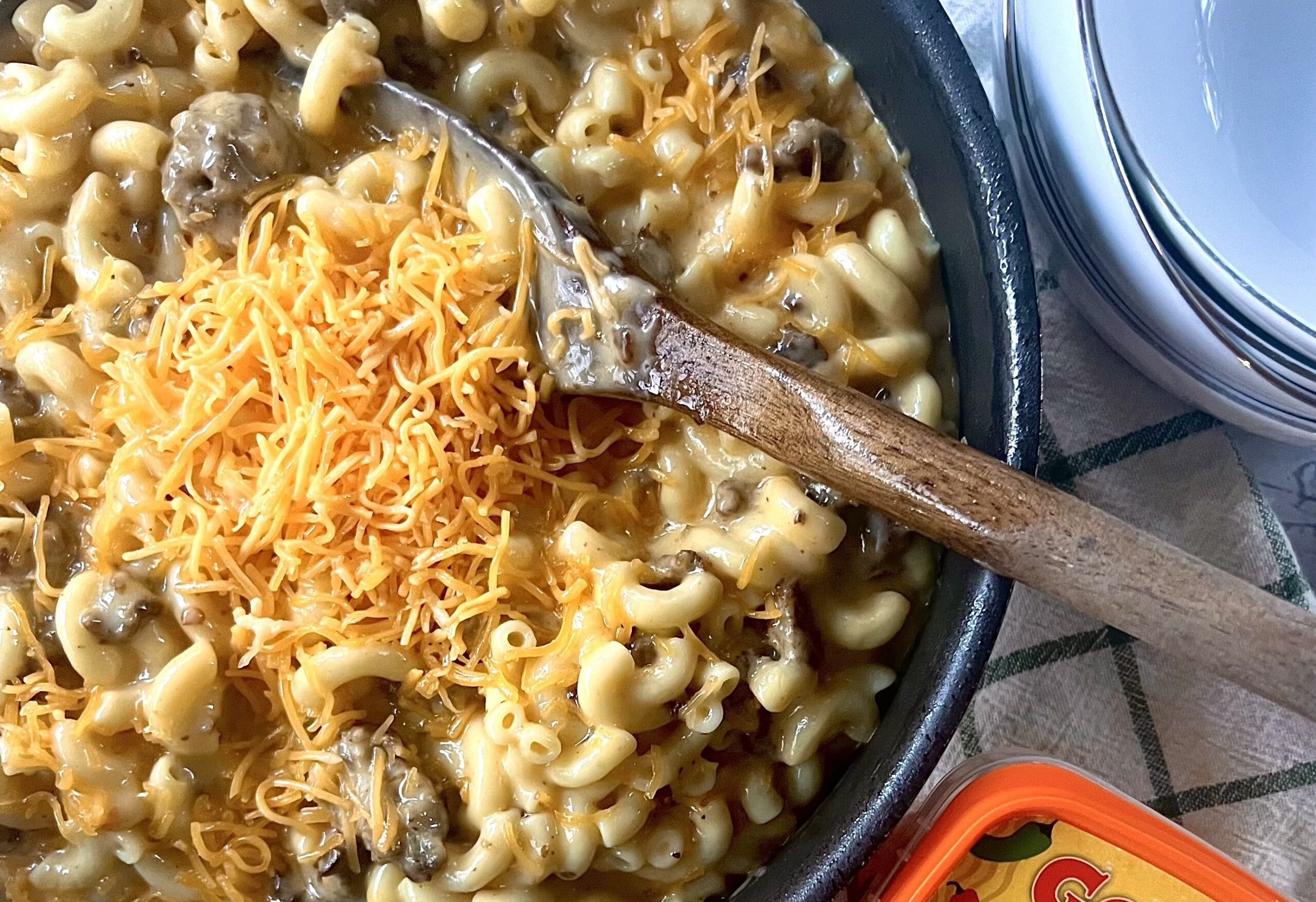 Gordo’s Sausage Queso Mac and Cheese