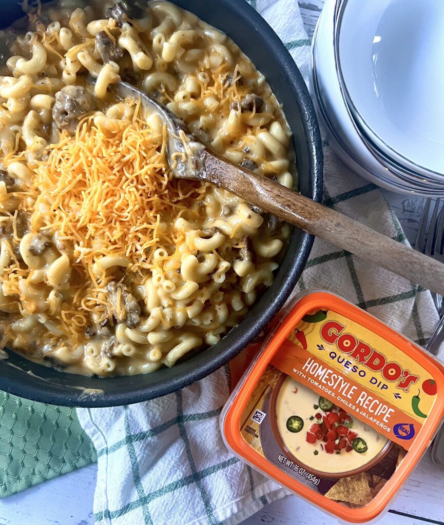 Gordo’s Sausage Queso Mac and Cheese 