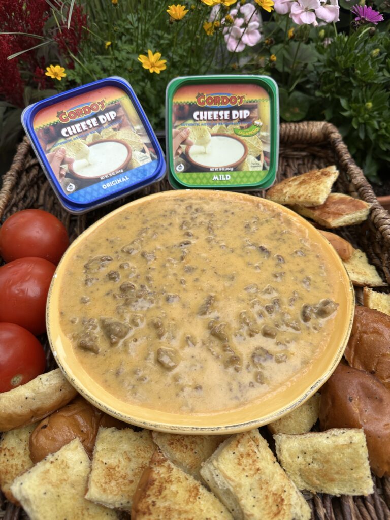 Queso Burger Dip