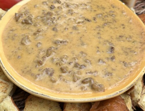 Queso Burger Dip