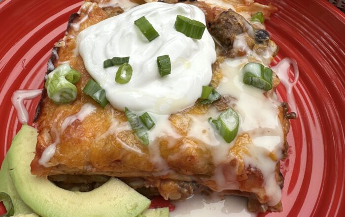 taco lasagna