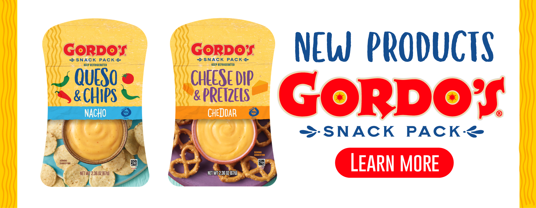 Gordo’s Snack Pack -Queso & Chips (Nacho)