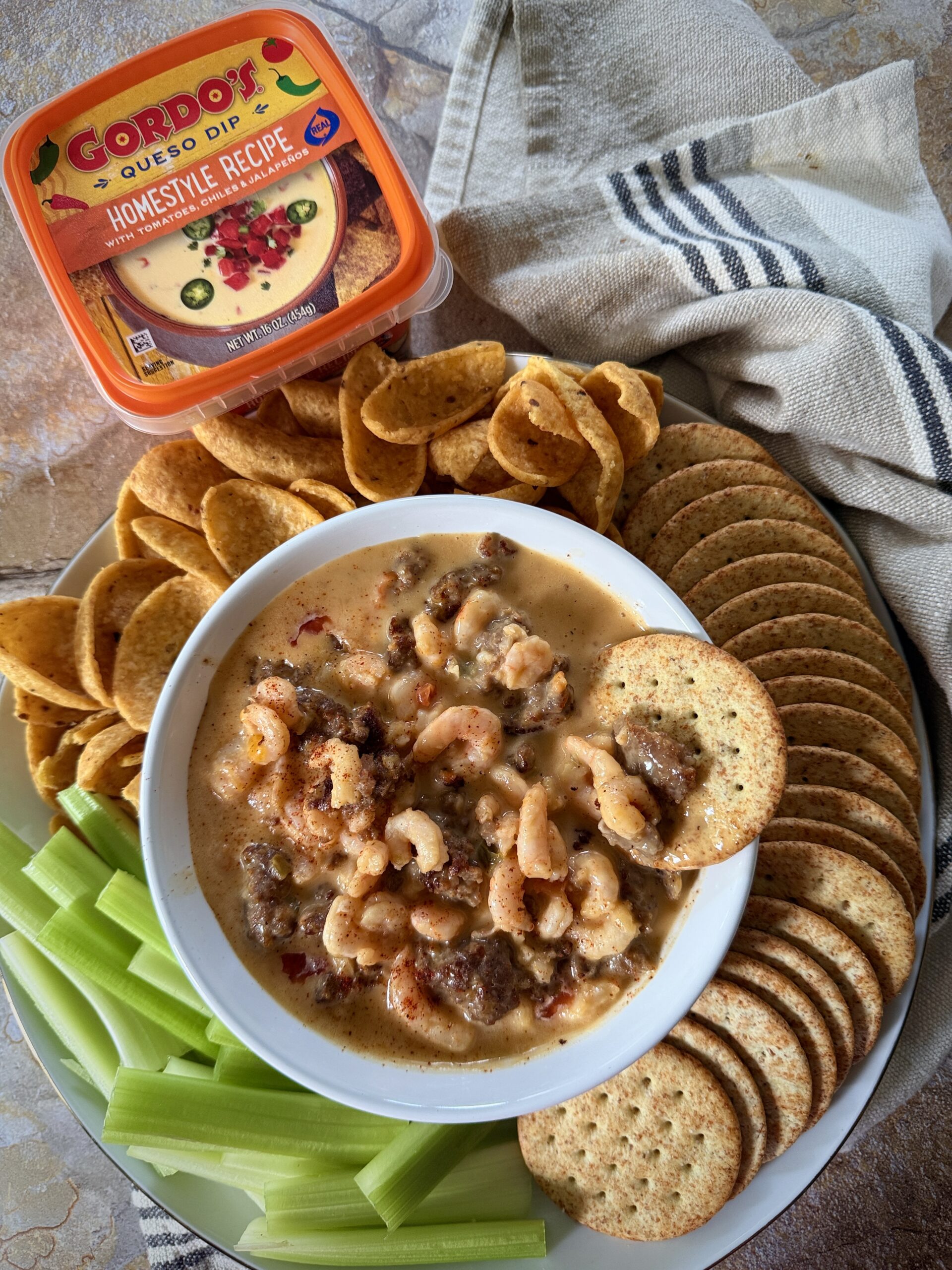 Gordo’s Easy Cajun Shrimp Dip